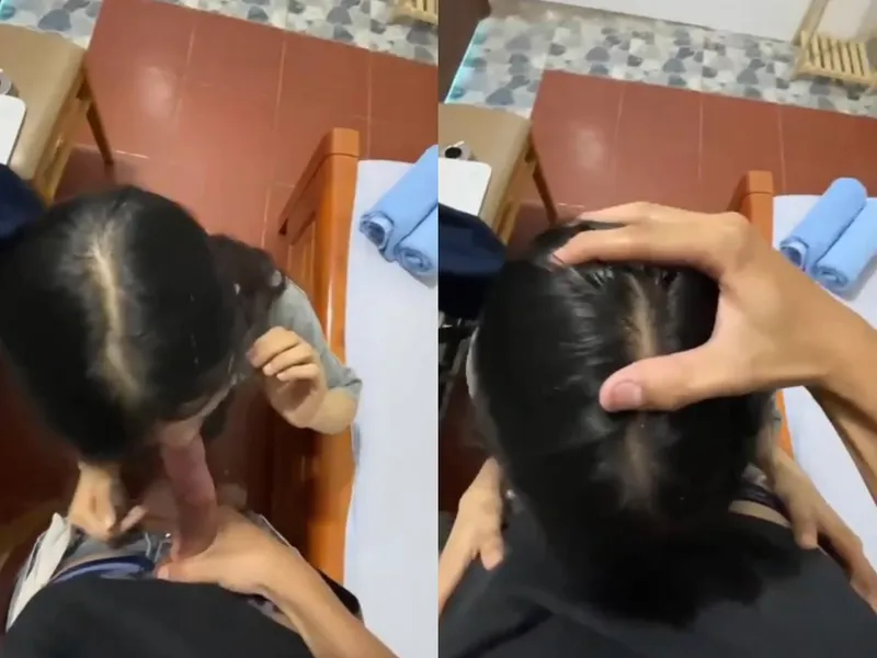 Xin má qua nhà bạn học thêm, nữ học sinh c3 bị any xả sữa chua vào mồm